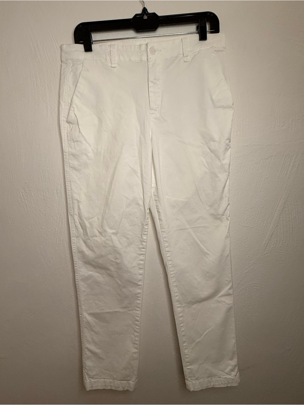 GAP Women’s White Girlfriend Chinos
